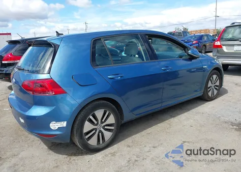 2016 Volkswagen E-Golf Sel Premium from USA, damaged, VIN WVWPP7AU1GW903379